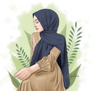 Girl Hijab Ilustration (Dok. Foto: Kuplumbik)